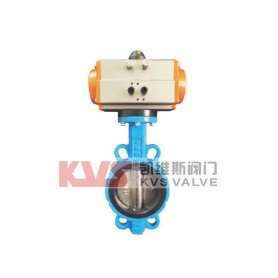 D671X气动对夹式软密封蝶阀