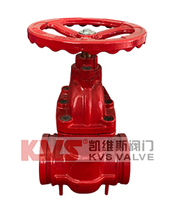 Grooved Gate Valve